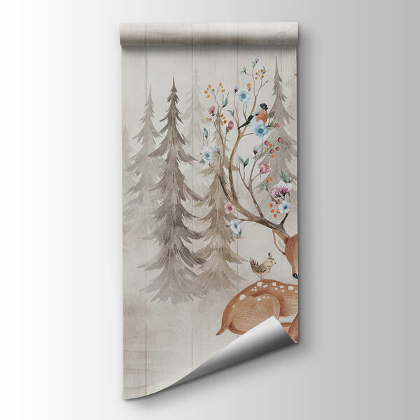 A group of deer with a group of baby deer