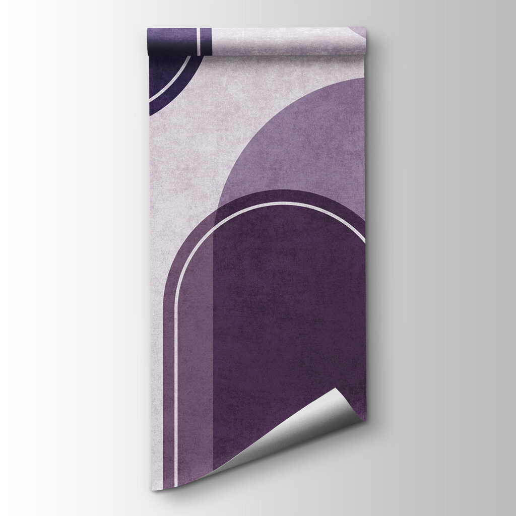 A purple and white background with ovals and ovals A purple and white background with ovals and ovals