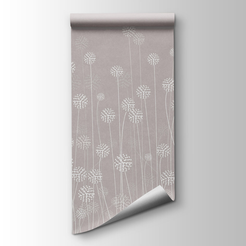 A white flowers on a gray background A white flowers on a gray background