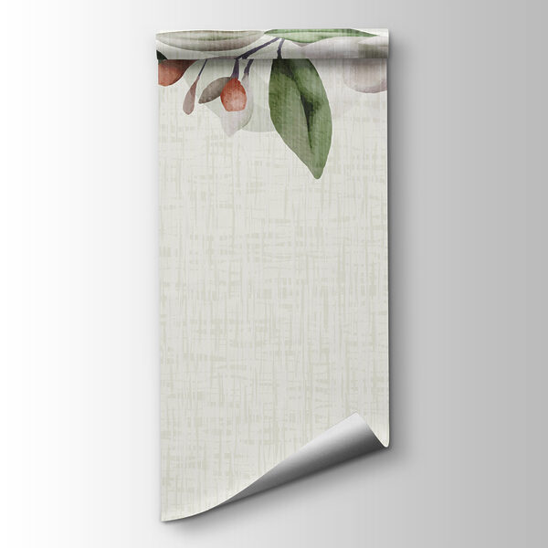 A white flowers and green leaves A white flowers and green leaves