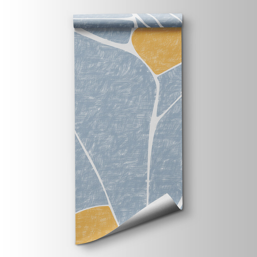 Blue and yellow pattern Blue and yellow pattern