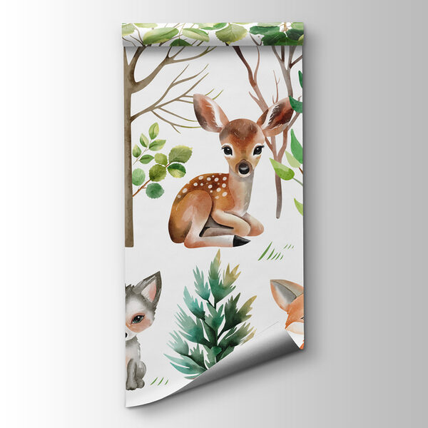 Group of animals in the woods