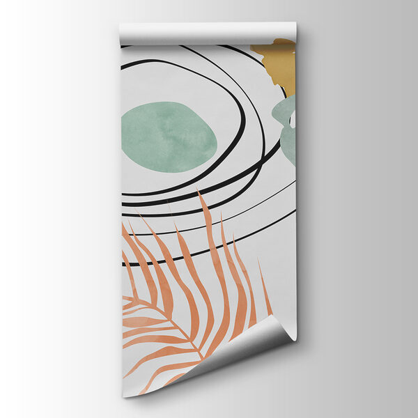 A close up of a painting A close up of a painting