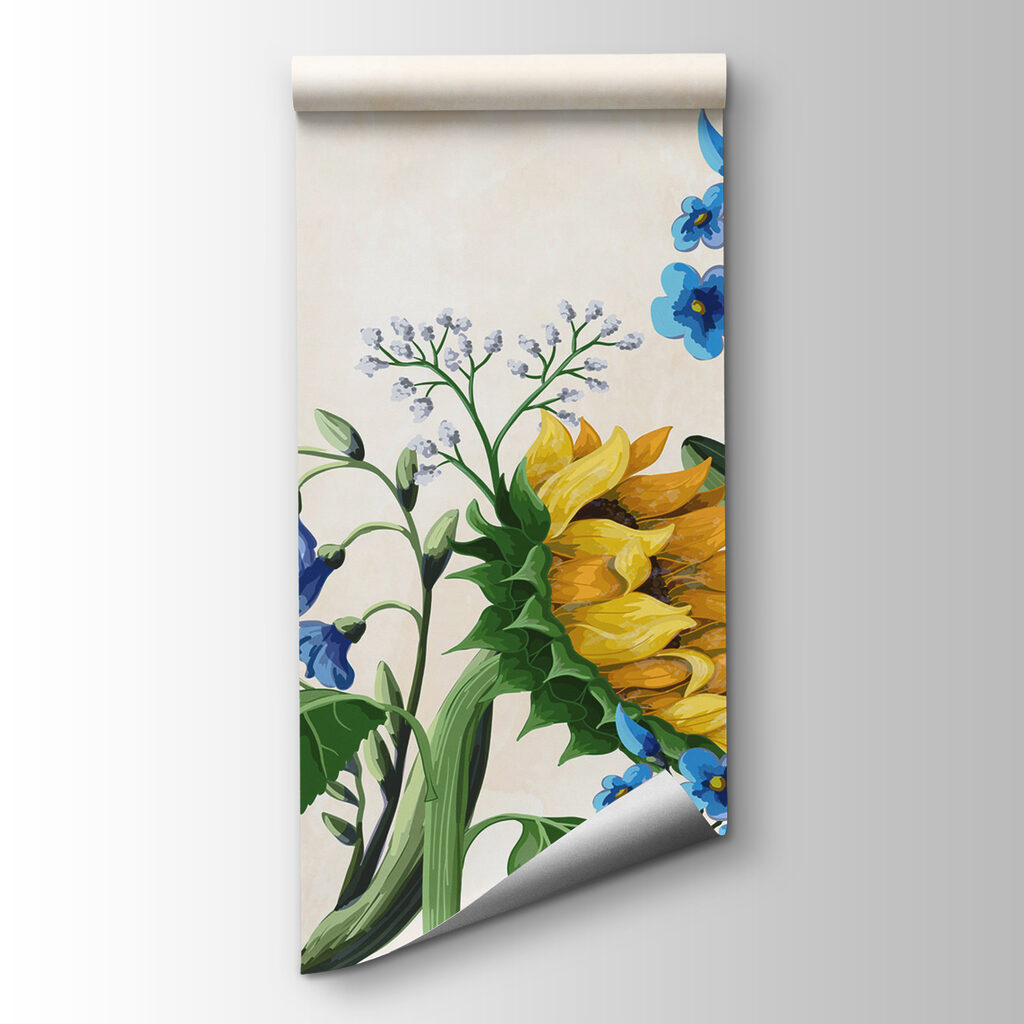 Group of sunflowers and other flowers Group of sunflowers and other flowers