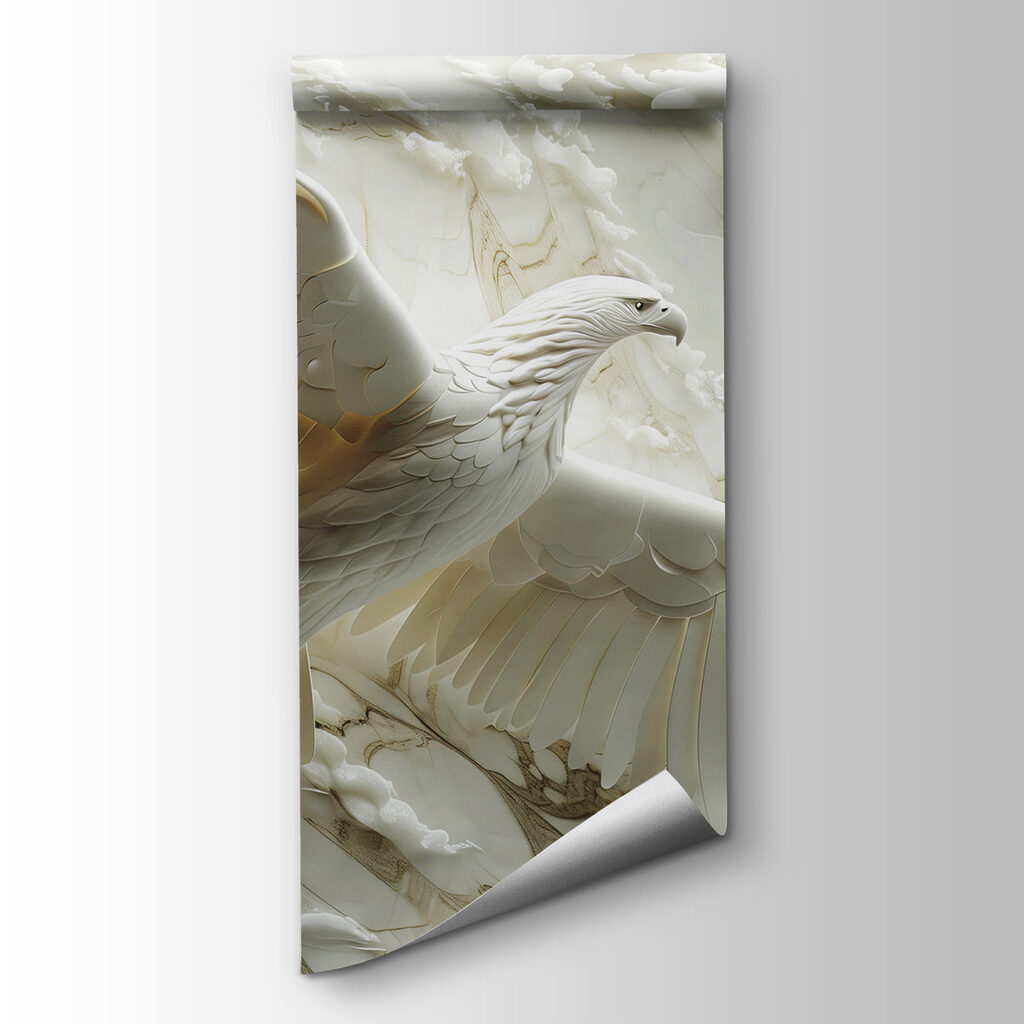 White bird flying in the air White bird flying in the air