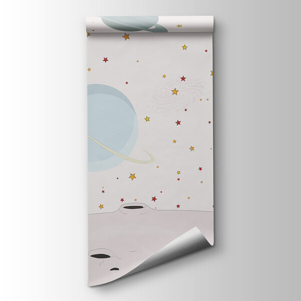 Cartoon of astronauts on the moon Cartoon of astronauts on the moon