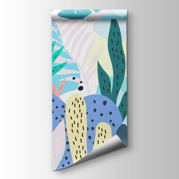 Colorful floral pattern with different colors Colorful floral pattern with different colors