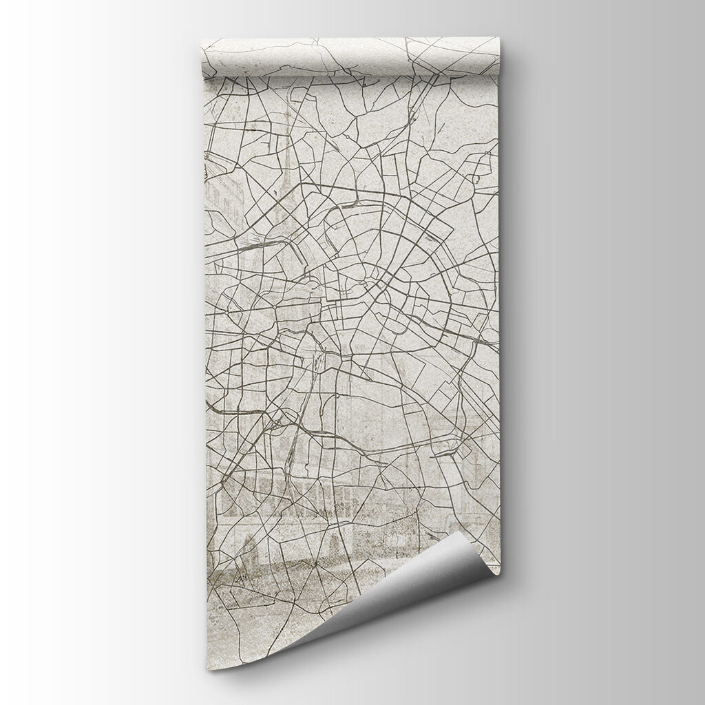 Map of a city Map of a city