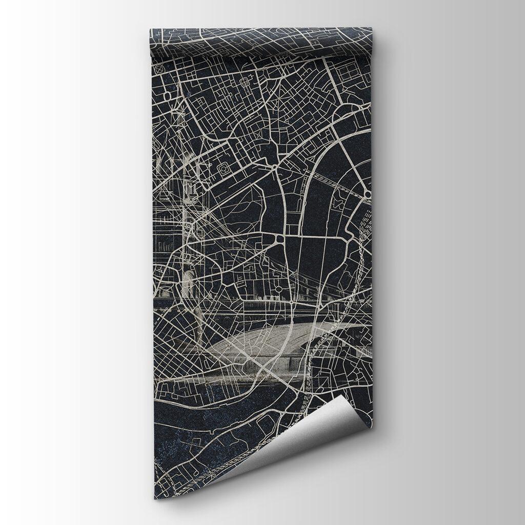 Map of a city Map of a city