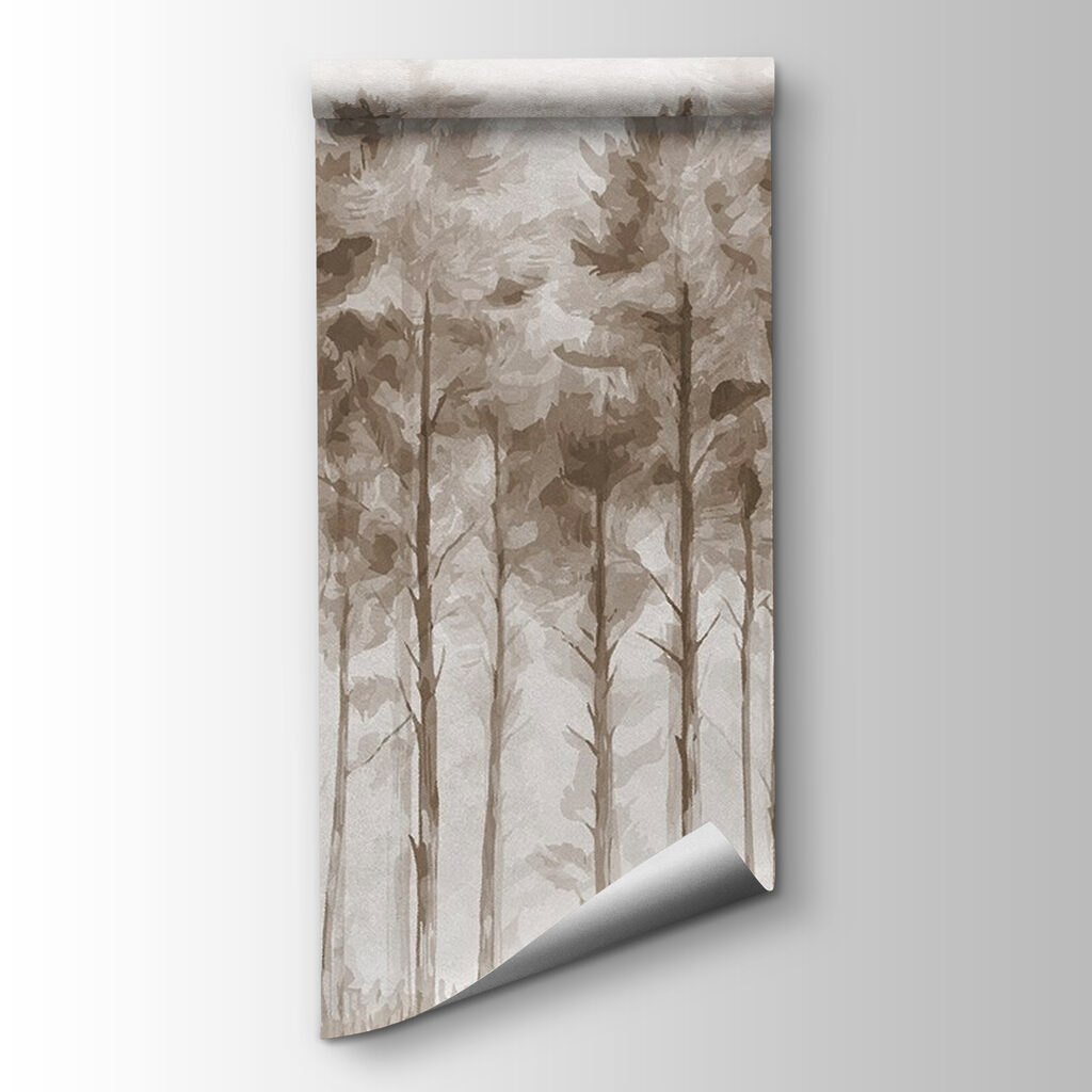 Group of trees in a forest Group of trees in a forest