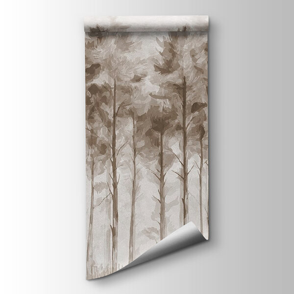 Group of trees in a forest Group of trees in a forest