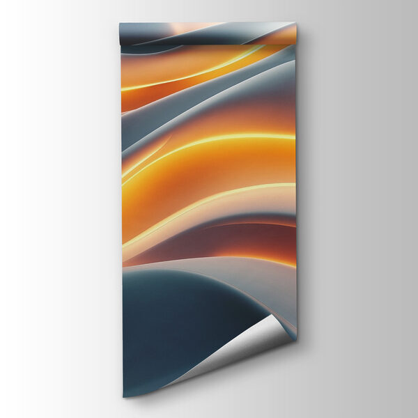 Flowing waves of soft color Flowing waves of soft color