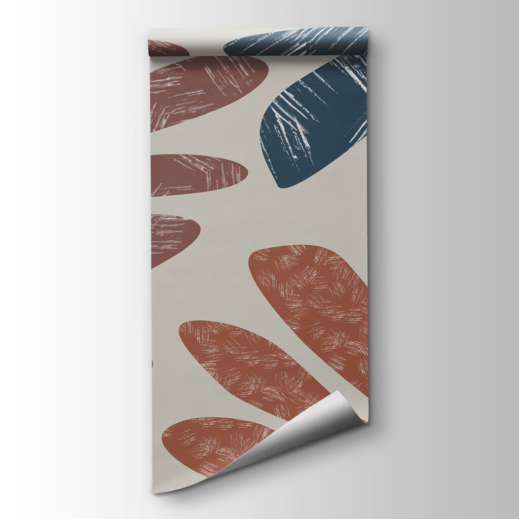 Bold leaves in warm hues Bold leaves in warm hues