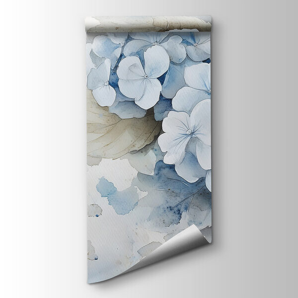 Watercolor of a bunch of flowers