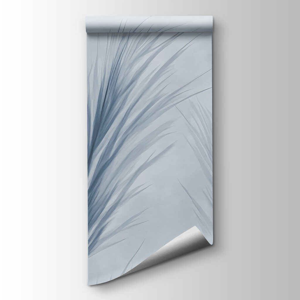 Delicate blue foliage in soft hues