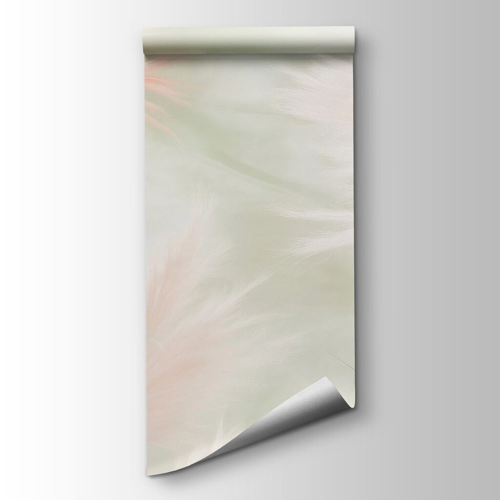 Soft pastel foliage in gentle hues