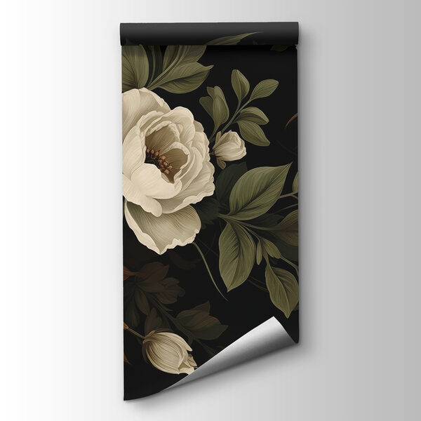 Delicate blooms on a dark backdrop Delicate blooms on a dark backdrop