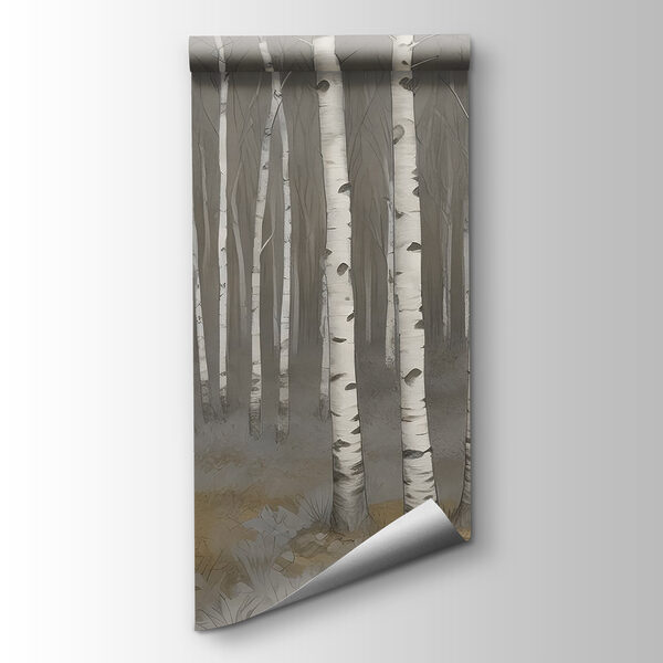 Group of trees in a forest Group of trees in a forest