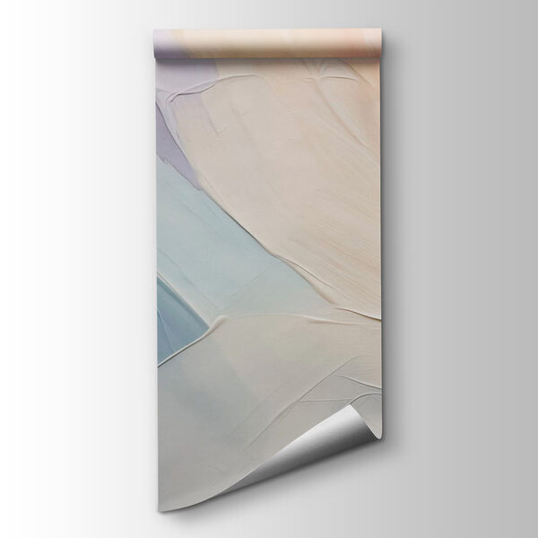 Abstract waves in soft colors