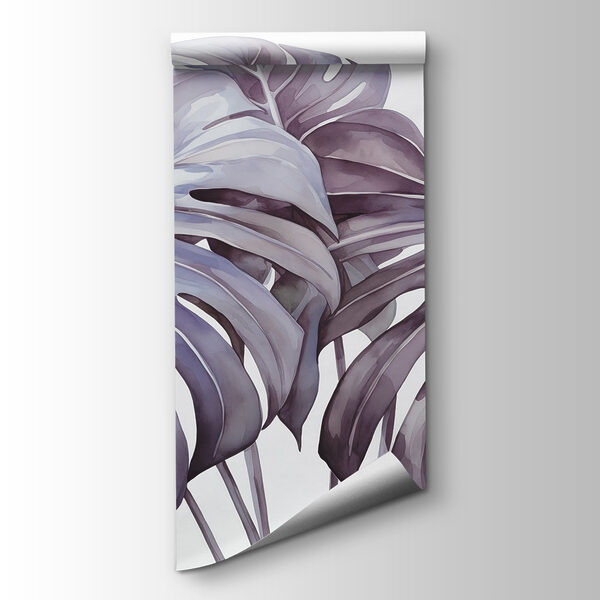 Group of leaves on a white background