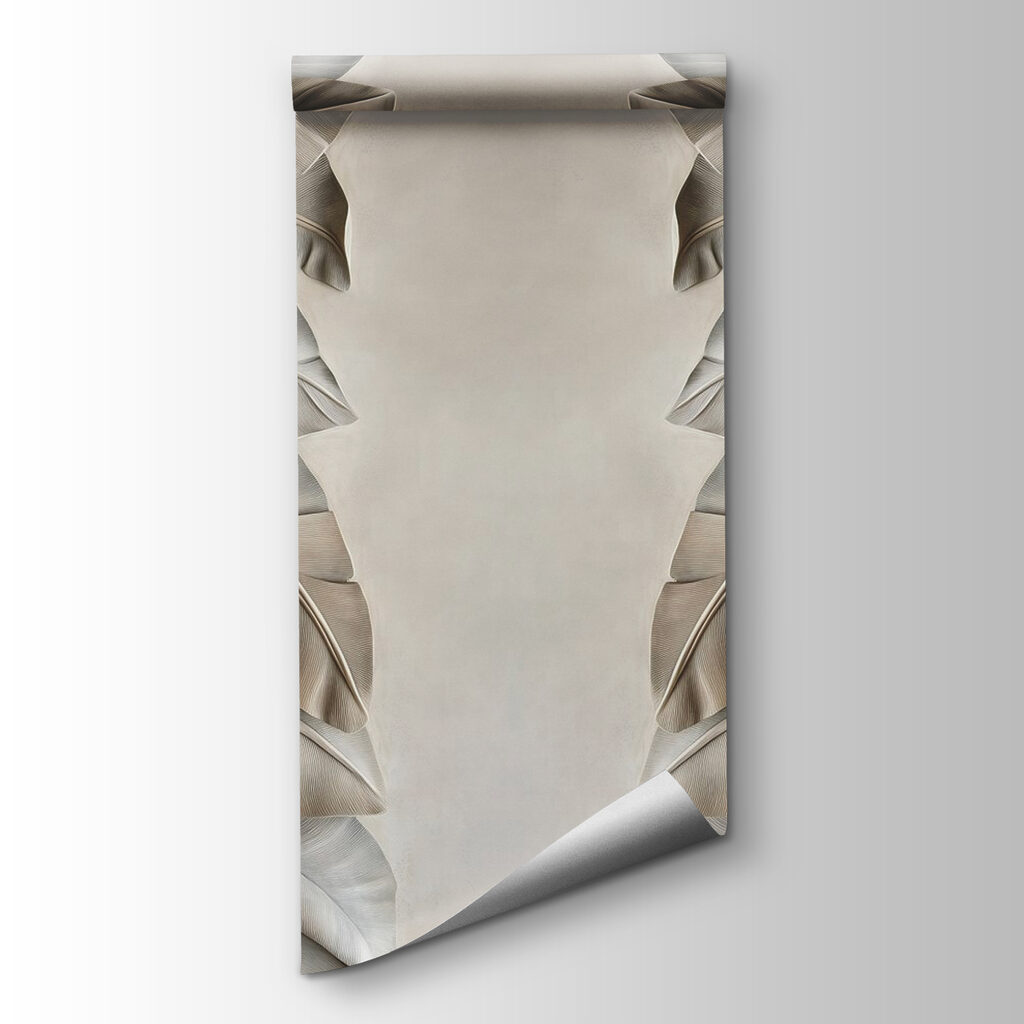 Textured leaves in gentle arrangement Textured leaves in gentle arrangement