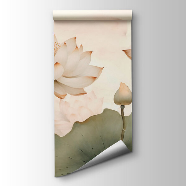 Delicate lilies in soft hues Delicate lilies in soft hues