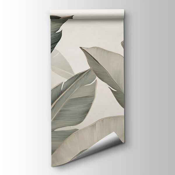 Soft leaves in calming hues