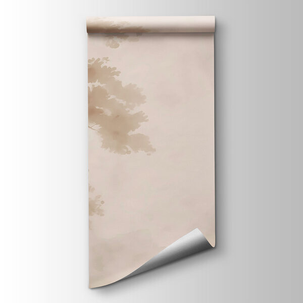 Tree in fog with water Tree in fog with water