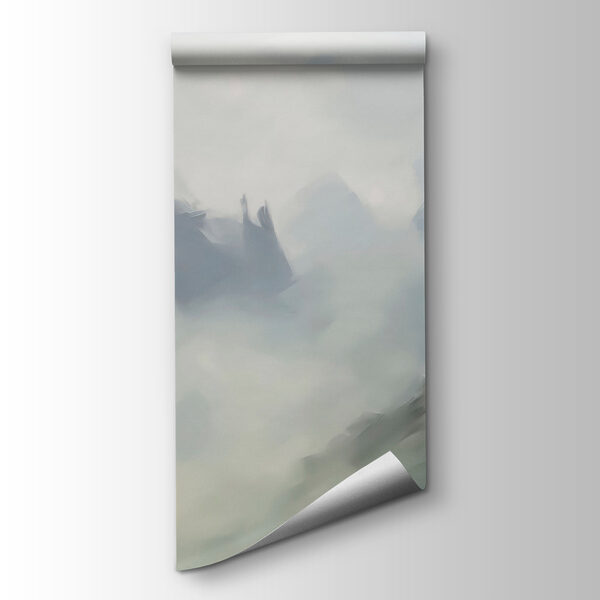 Mountain with clouds in the background Mountain with clouds in the background