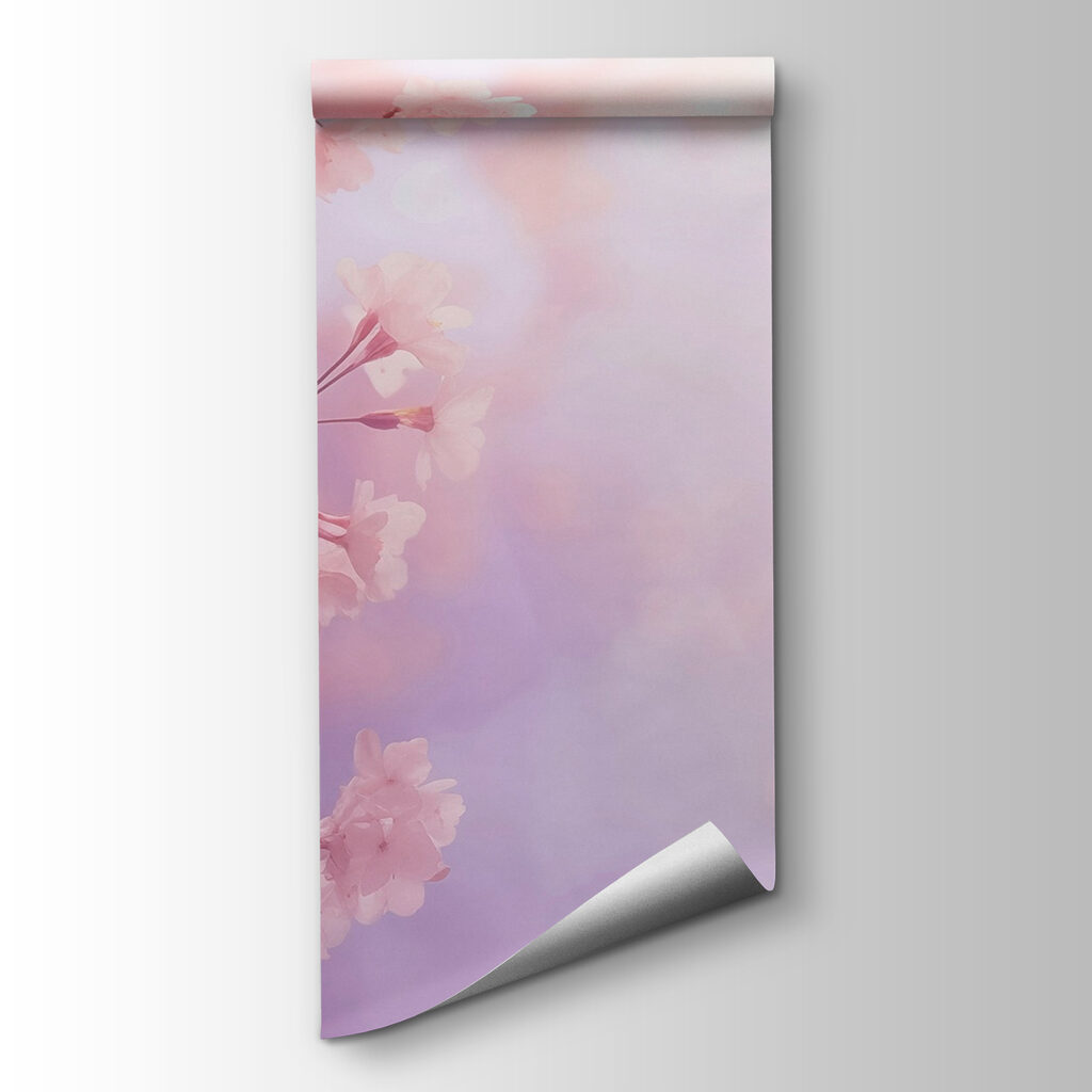 Soft blossoms in a pastel moment