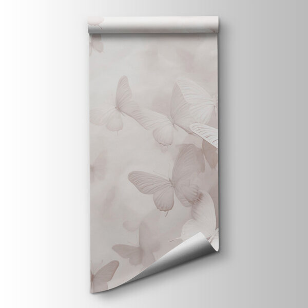 Group of butterflies flying