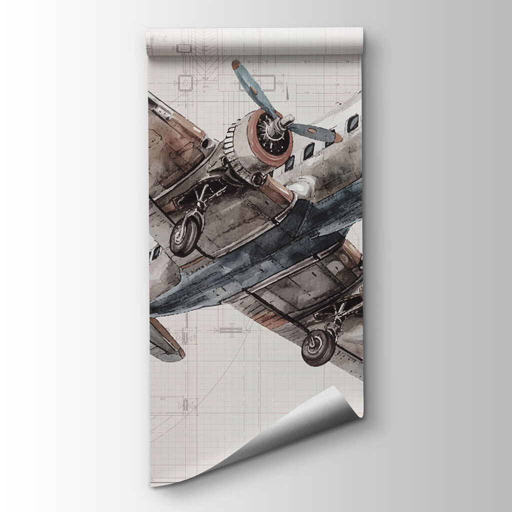 An airplane flying through the air An airplane flying through the air