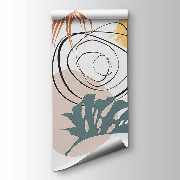 Close up of a painting