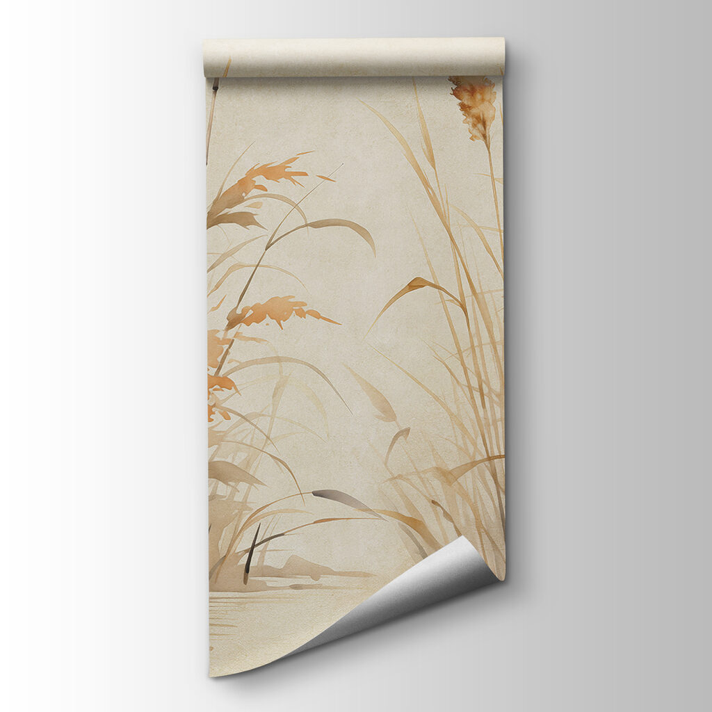 Watercolor painting of plants