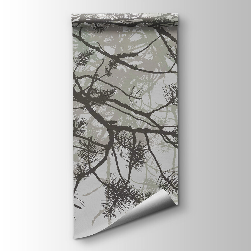 Tree branches with needles Tree branches with needles