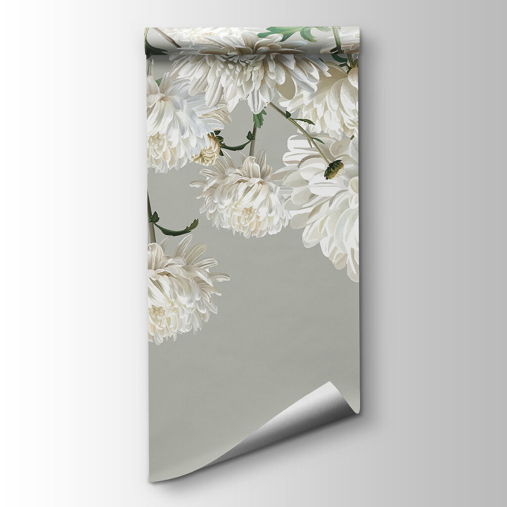 Group of white flowers