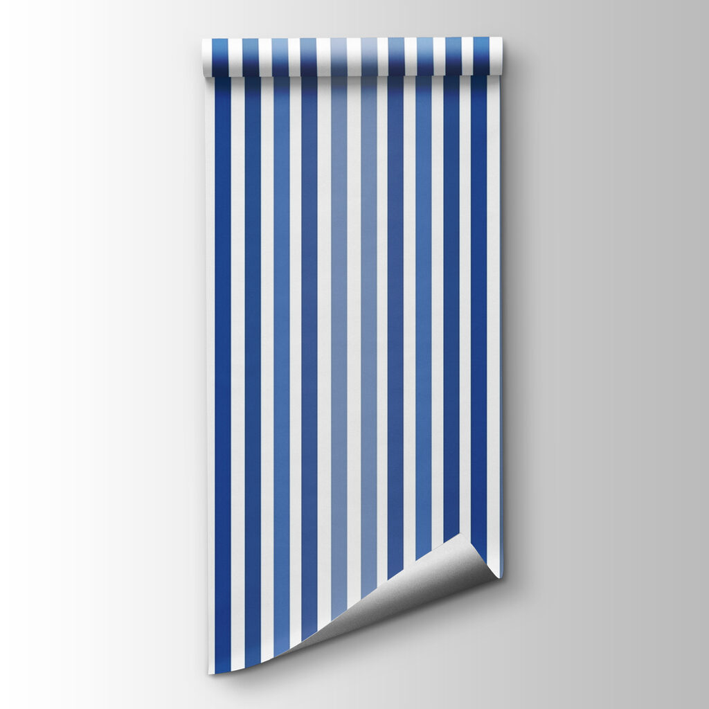 Blue and white striped background Blue and white striped background