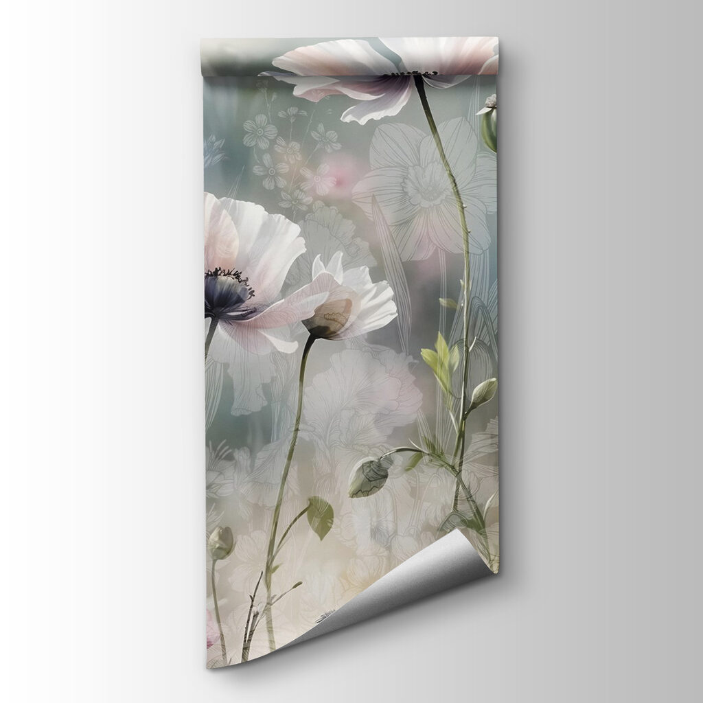 Delicate blooms in soft hues Delicate blooms in soft hues