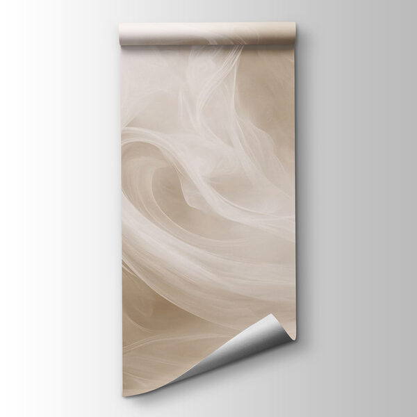 White smoke in a light brown background White smoke in a light brown background