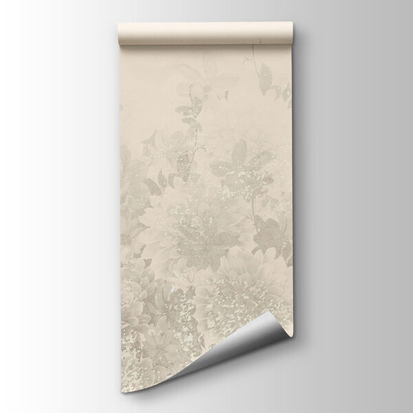 Delicate floral patterns in soft hues