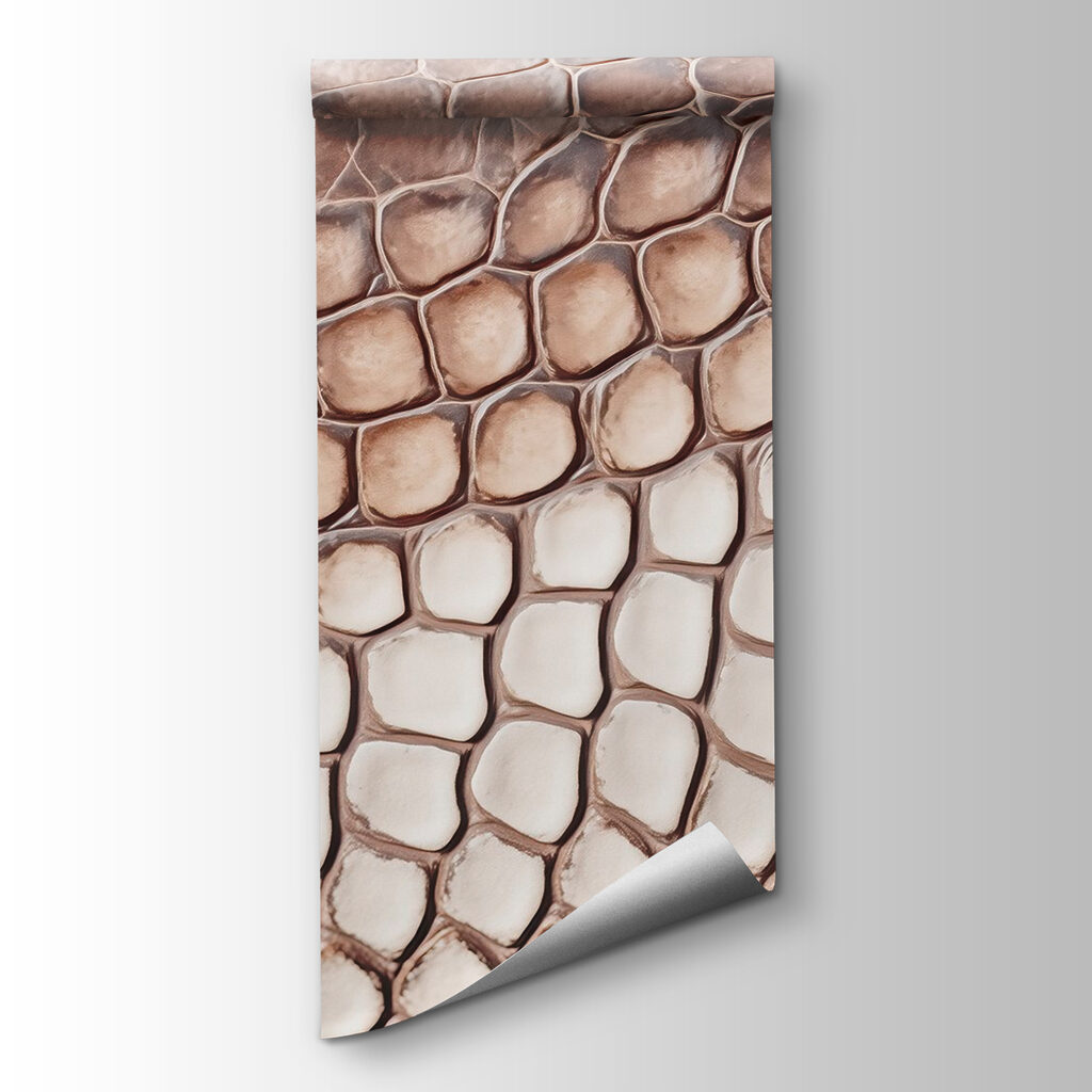 Textured reptilian skin pattern close-up Textured reptilian skin pattern close-up