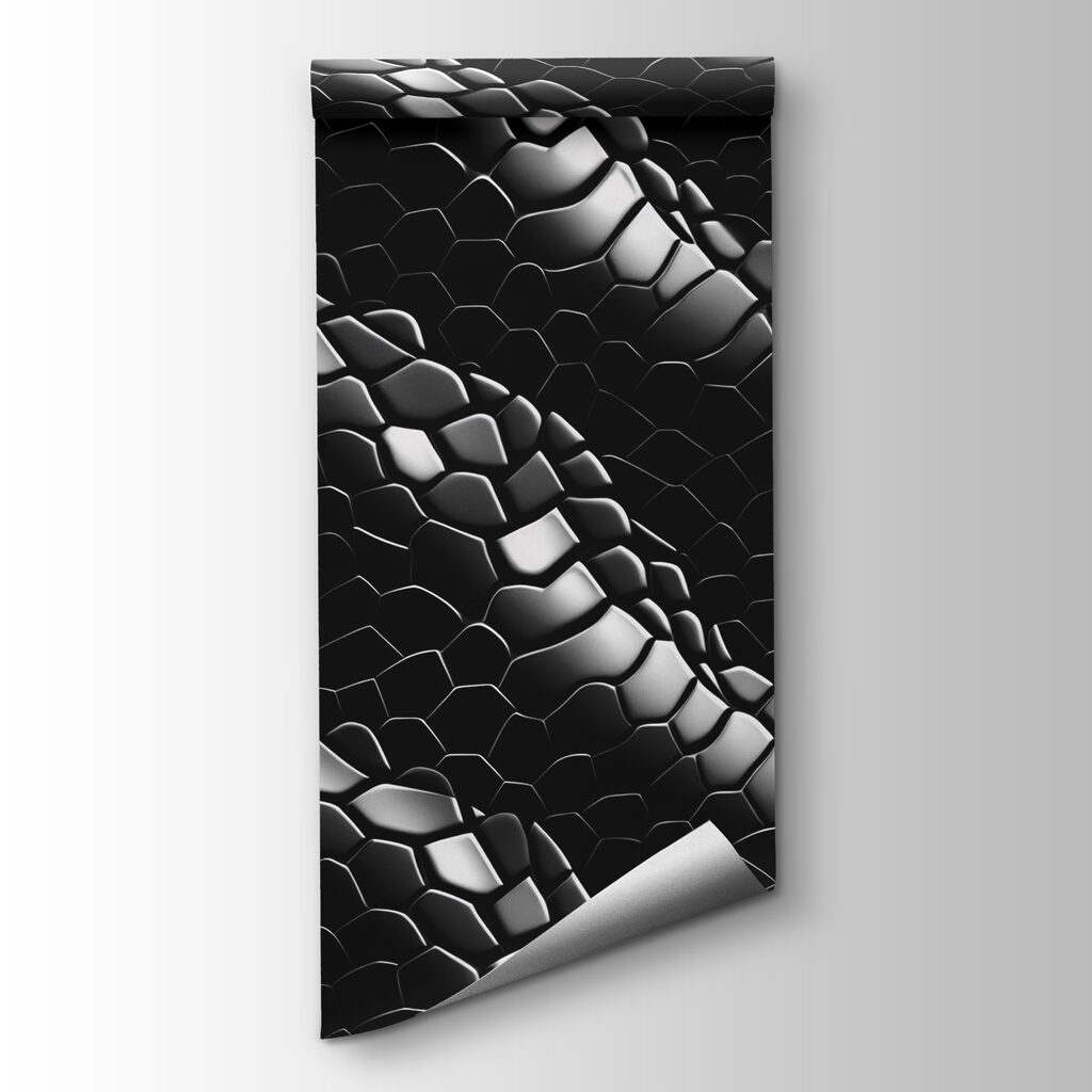 Dynamic abstract pattern in dark hues Dynamic abstract pattern in dark hues