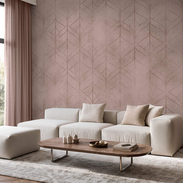 Motif rose et marron Motif rose et marron