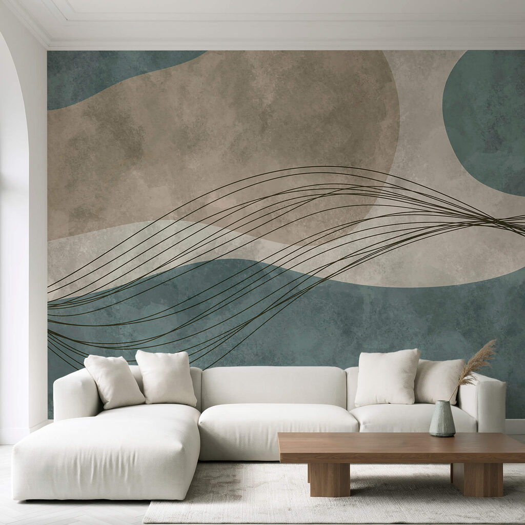 Fond bleu et blanc avec des cercles et des lignes Fond bleu et blanc avec des cercles et des lignes