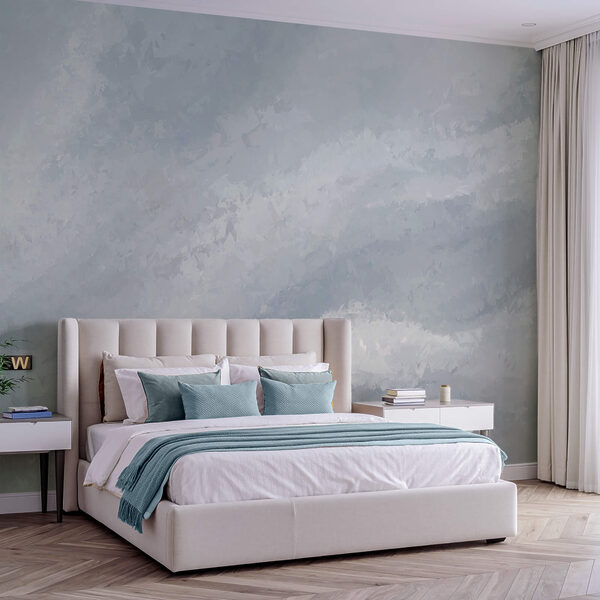 Douces vagues de couleurs tendres