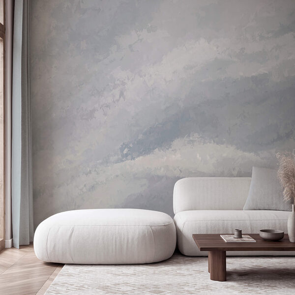 Douces vagues de couleurs tendres