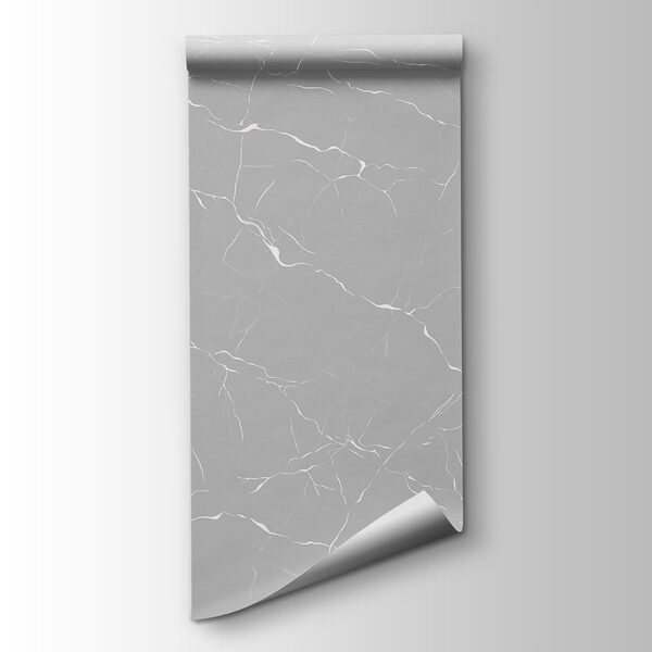 White and gray marble