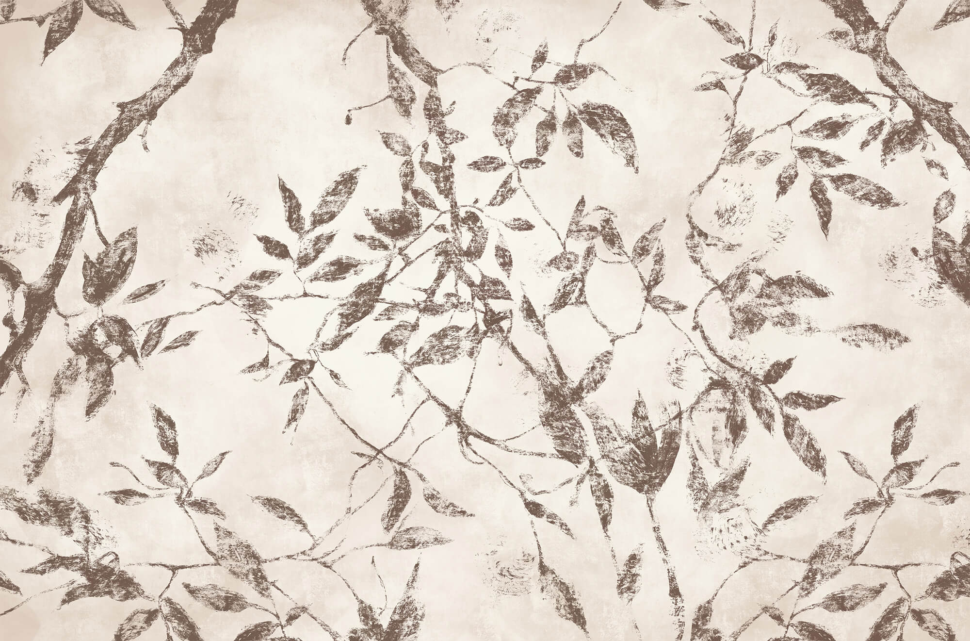 - Delicate leaves on a soft backdrop - Delicate leaves on a soft backdrop