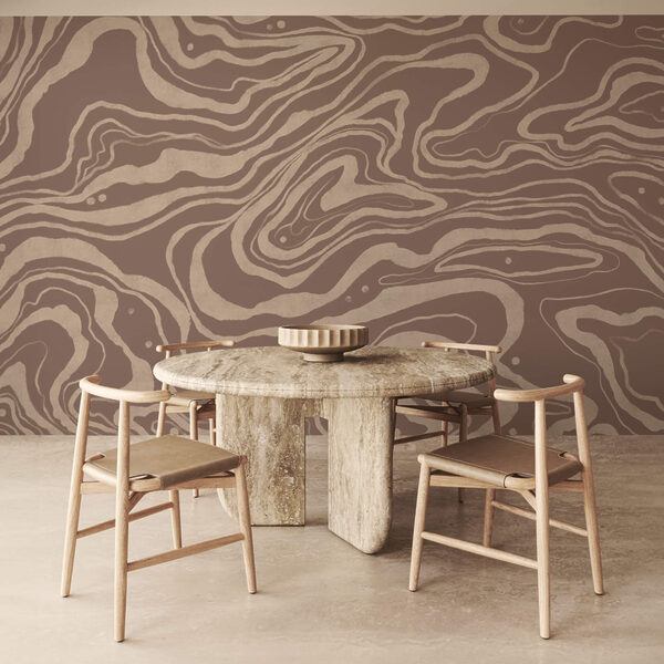 Motif marron et blanc Motif marron et blanc