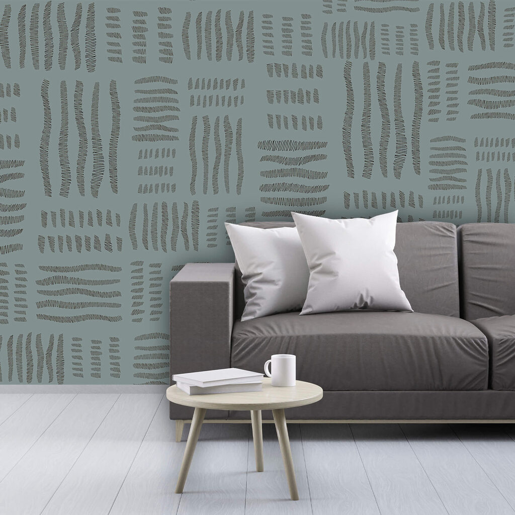 Motif de lignes noires et blanches